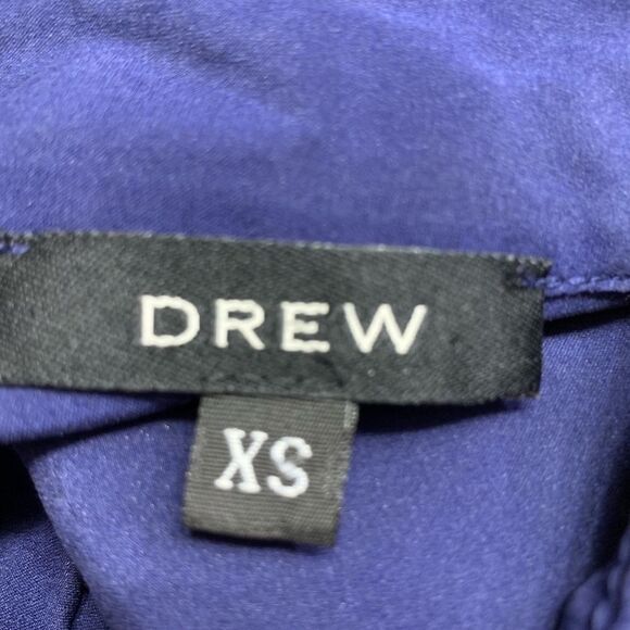 DREW mixed media button down shirt - Picture 4 of 4